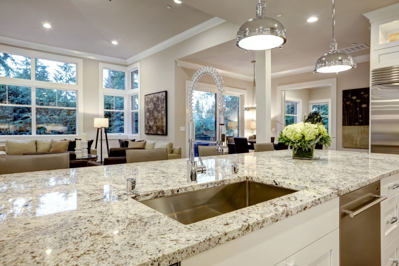 Kitchen with Granite Counter